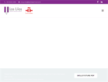 Tablet Screenshot of laslilasschool.com